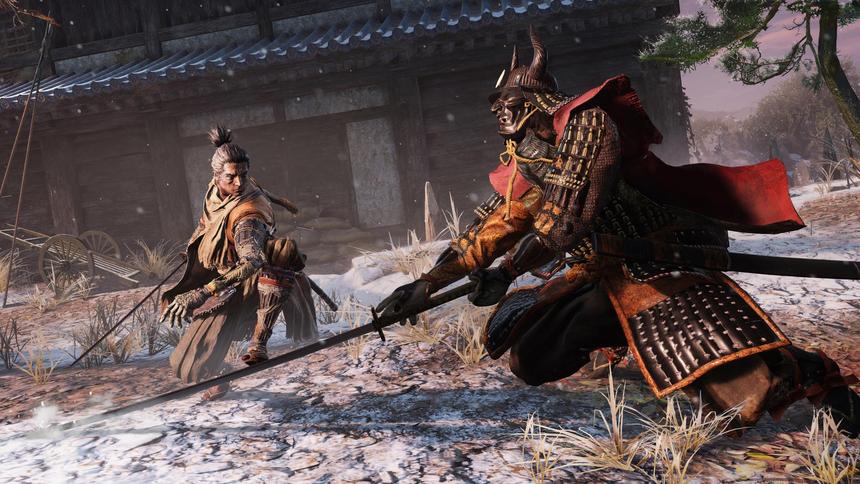 One of the Sekiro's duel