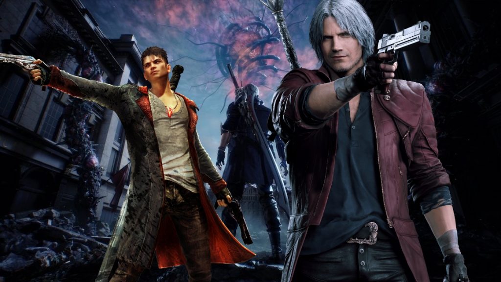 The protagonists of Devil May Cry 5