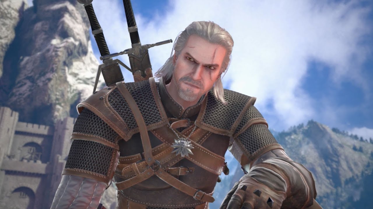 One of the Soulcalibur VI character - The Witcher