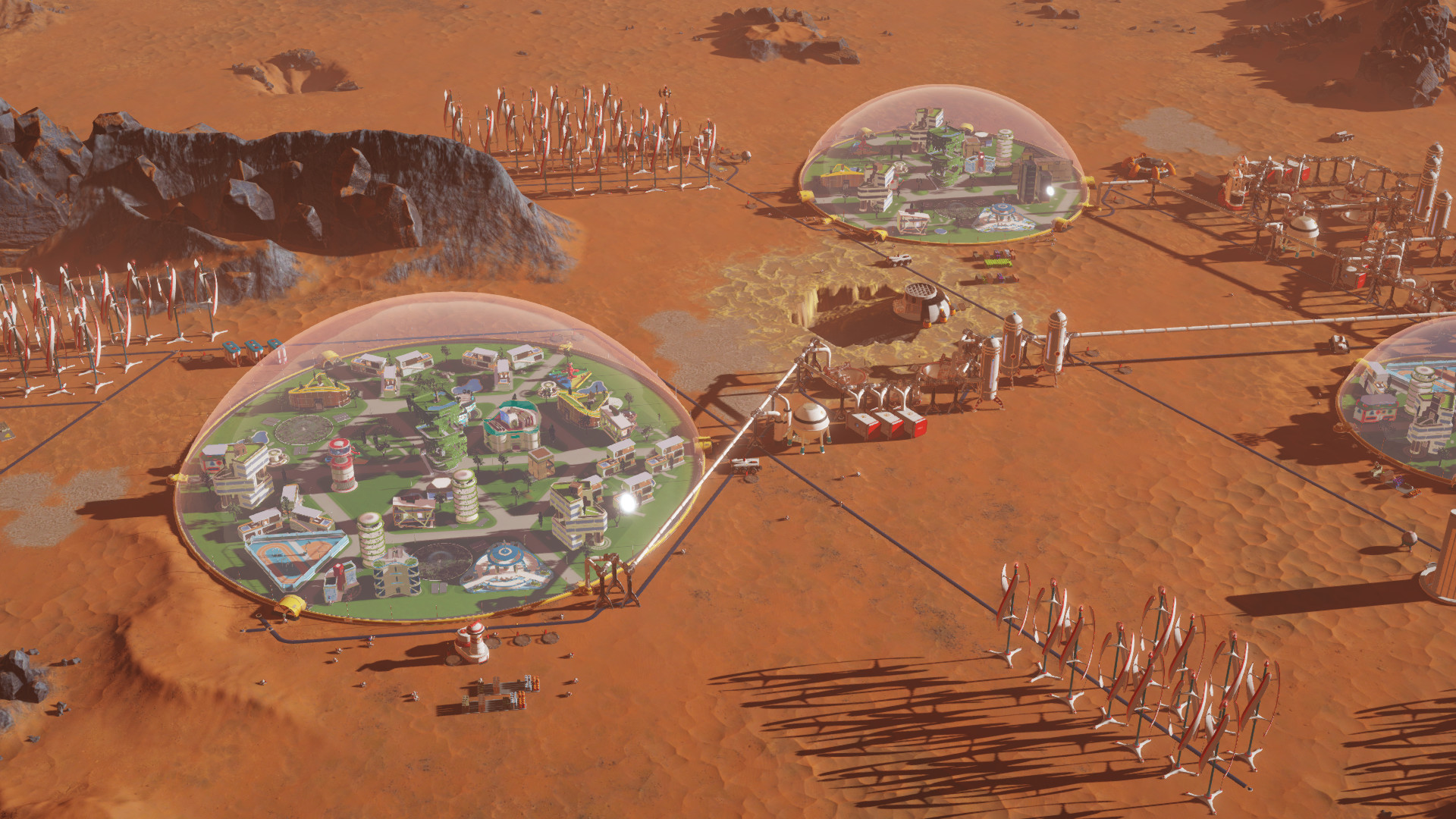 Surviving Mars colony