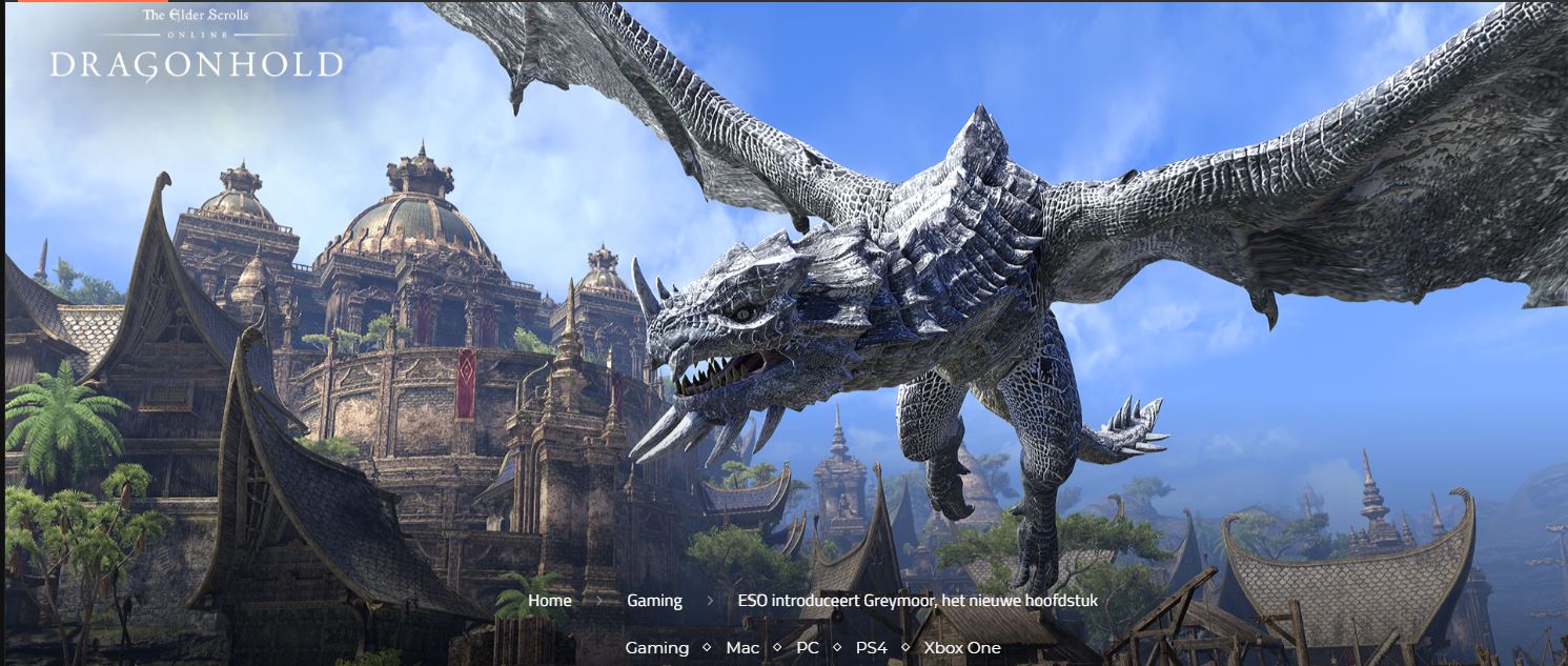 The Elder scrolls Online Greymoor