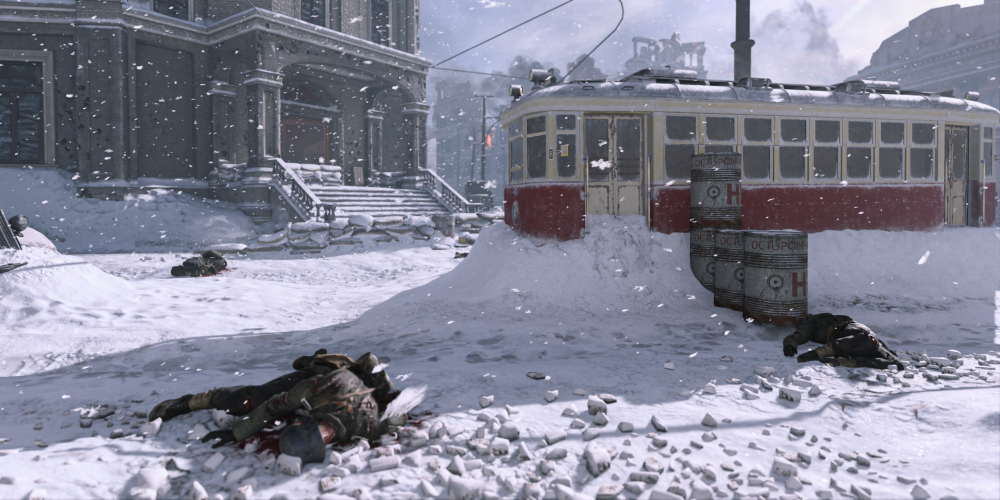 Winter scenery of Call of Duty: Vanguard