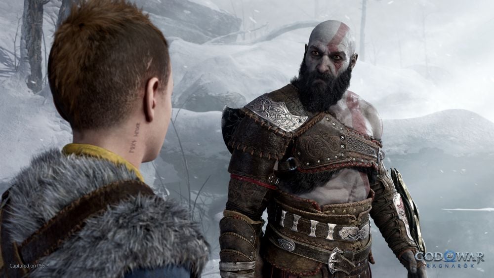 Kratos and his son - Atreus