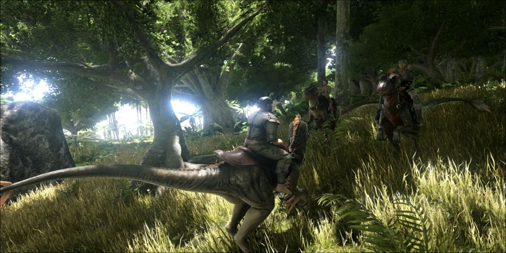 ARK Survival Evolved taming dinosaurs