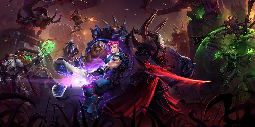 heroes of the storm artwork