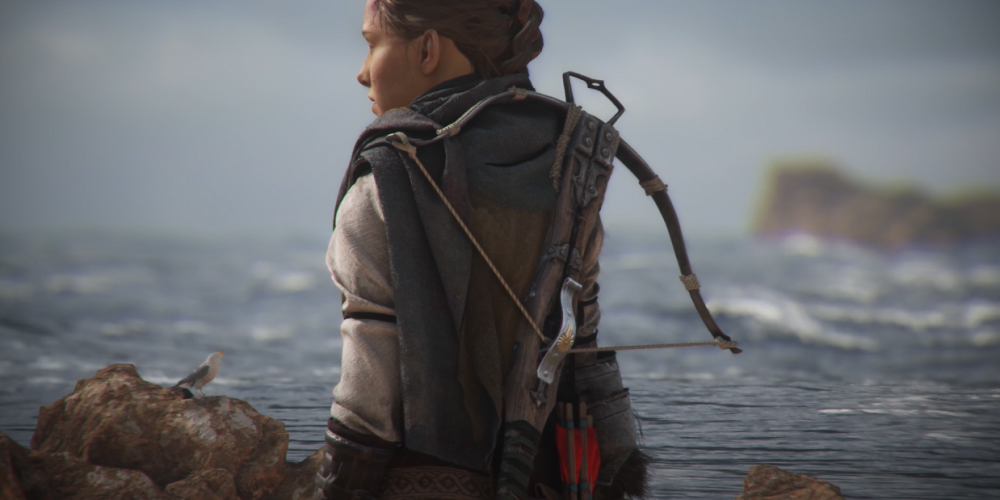 Plague Tale Requiem gameplay: amicia's crossbow