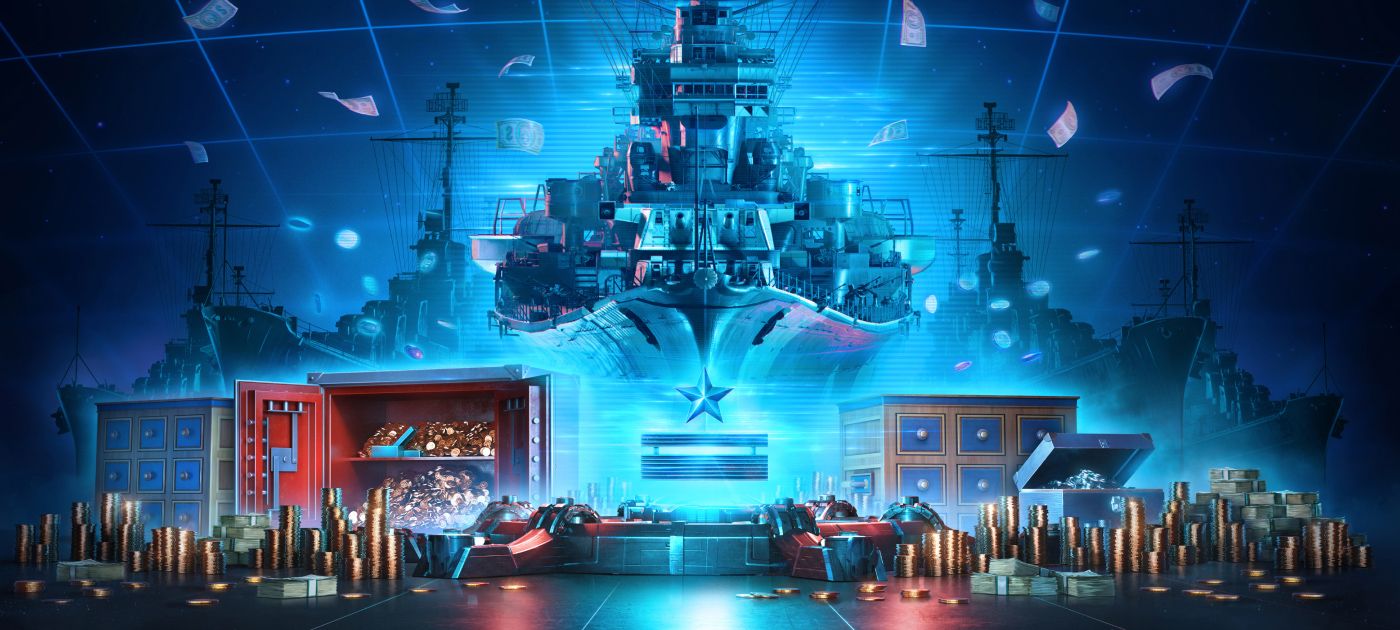 Play World of Warships and join the Treasure Hunt