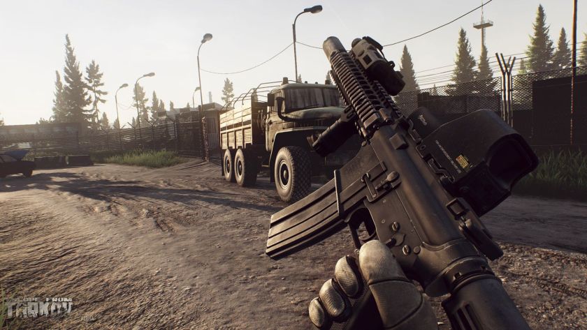 One of the camps in Escape From Tarkov