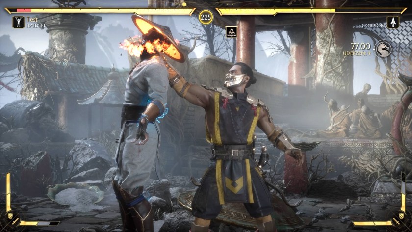 One of the finishers of Mortal Kombat 11