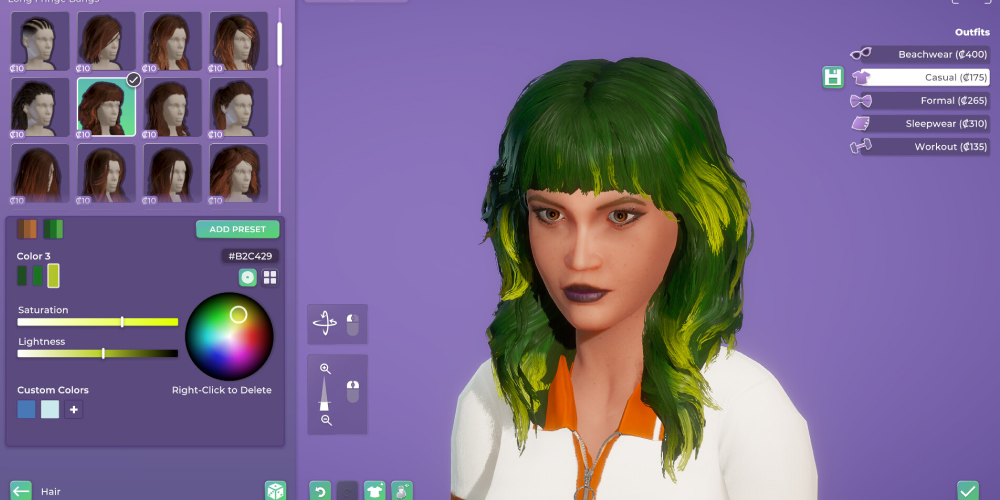 character creation