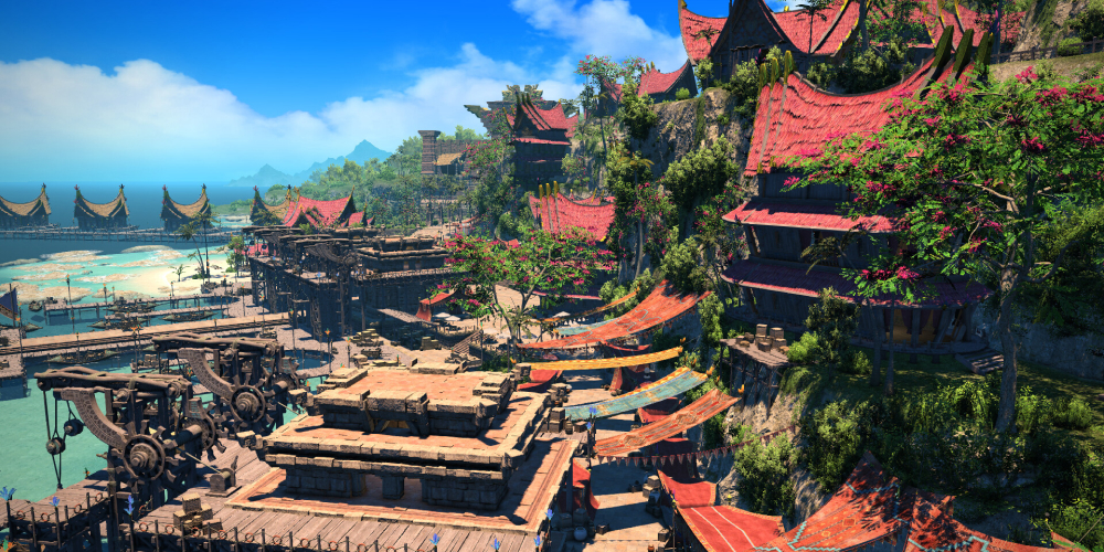FINAL FANTASY XIV: Dawntrail new zones