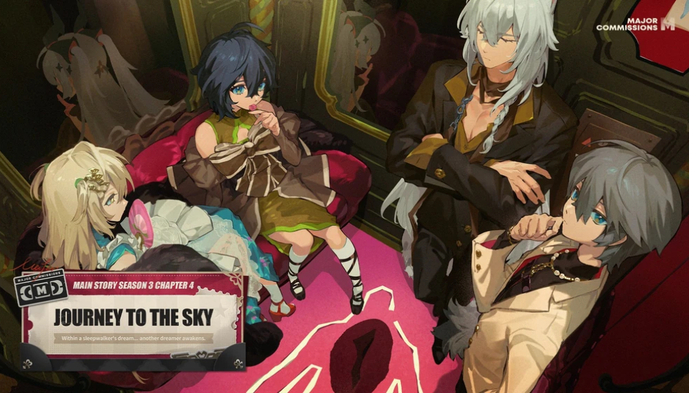 Characters from Zenless Zone zero's Journey to the Sky